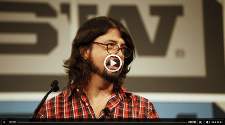 SXSW Dave Grohl Keynote